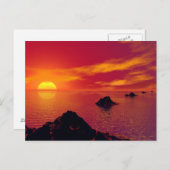 火山鎖 ポストカード (正面/裏面)