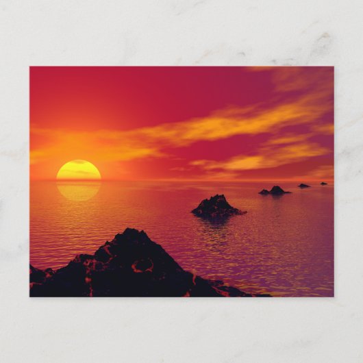 火山鎖 ポストカード (正面)