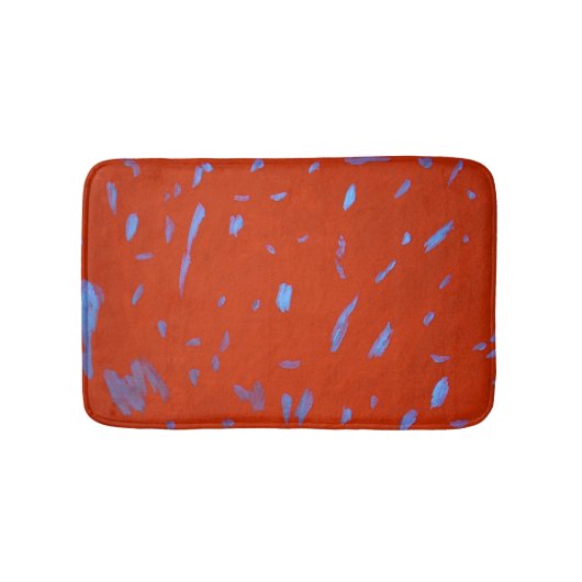 火山風呂マットの中で バスマット (正面)