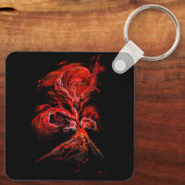 火山 キーホルダー (裏面)