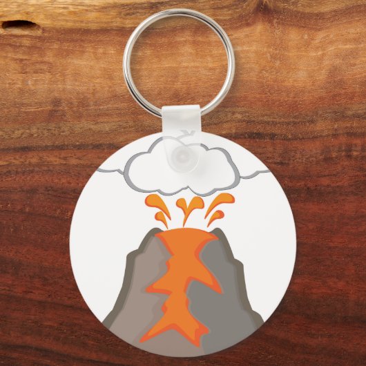 火山 キーホルダー (裏面)