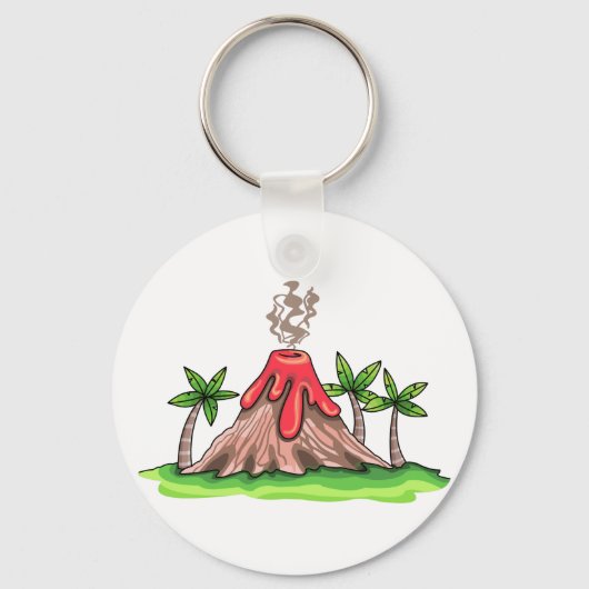 火山 キーホルダー (正面)