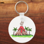 火山 キーホルダー (正面)