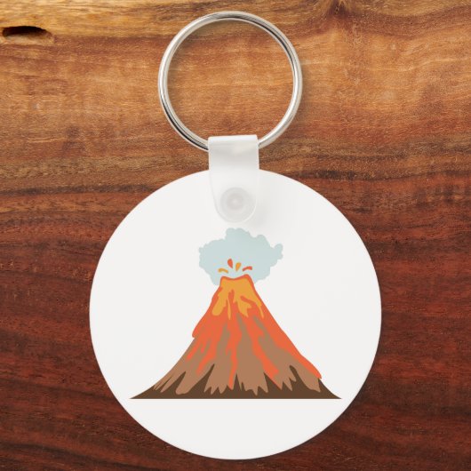 火山 キーホルダー (正面)