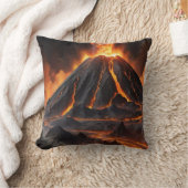 火山 クッション (ブランケット)