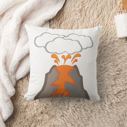 火山 クッション (ブランケット)
