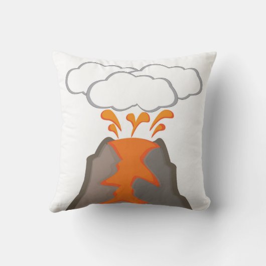 火山 クッション (裏面)