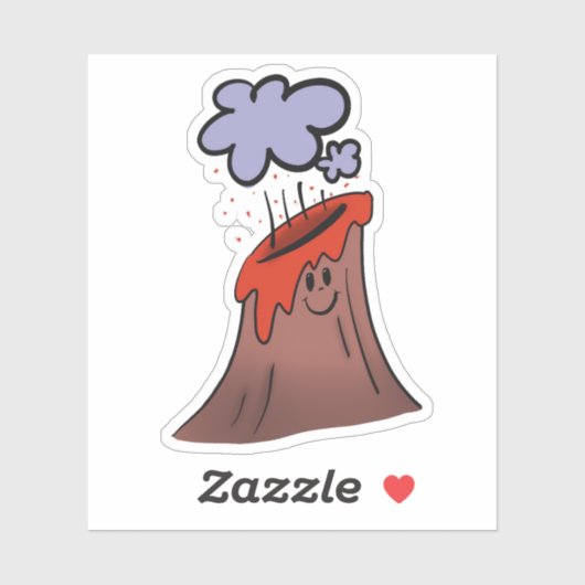 火山 シール (シート)