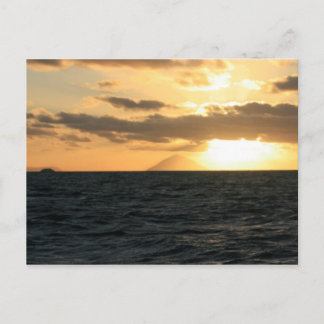 火山、ハパイ諸島、トンガ ポストカード
