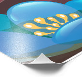 火山 フォトプリント            (角)