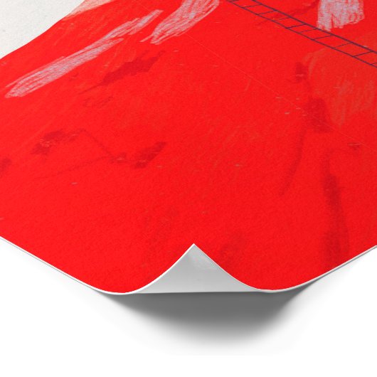 火山 ポスター (角)