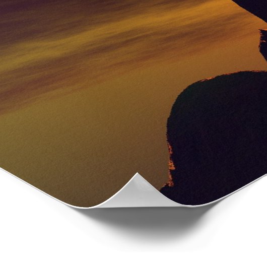 火山 ポスター (角)