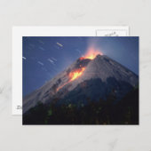 火山 ポストカード (正面/裏面)