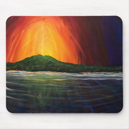 火山 マウスパッド (正面)