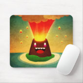 火山 マウスパッド (マウス)