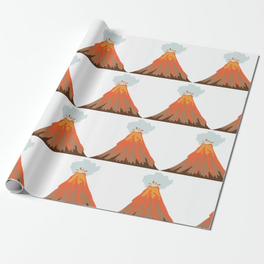 火山 ラッピングペーパー (アンロールド)