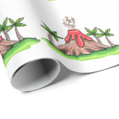 火山 ラッピングペーパー (ロールコーナー)