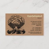 火山-厚紙箱 名刺 (裏面)