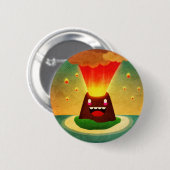 火山*** //// 缶バッジ (正面&裏面)