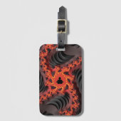 火山 – 荷物用カスタムタグ ラゲッジタグ (正面縦)