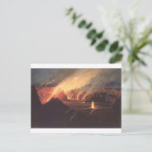 火山、1880年代ハワイ ポストカード (スタンド正面)