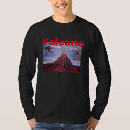 火山 Tシャツ