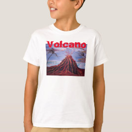 火山 Tシャツ