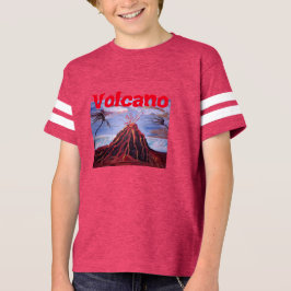 火山 Tシャツ