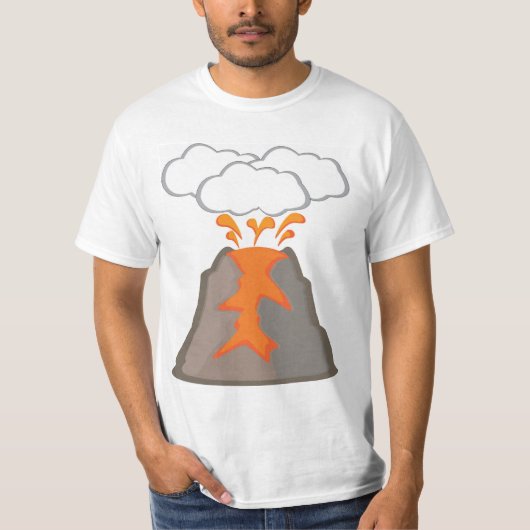 火山 Tシャツ (正面)