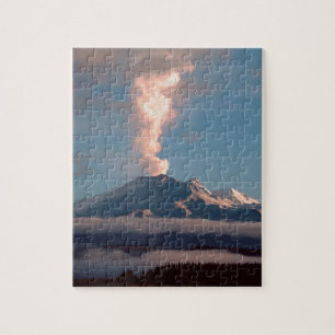 火山Ruapehu Tongariroニュージーランド ジグソーパズル