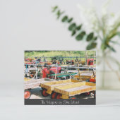 火島ワゴン葉書 ポストカード (スタンド正面)