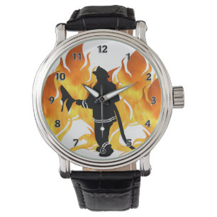 火感じ火士 腕時計