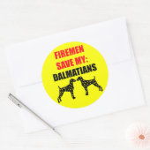 火救兵達人 ラウンドシール (封筒)