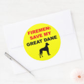 火救屋様 ラウンドシール (封筒)