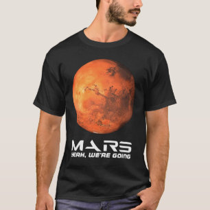 火星うん天文学宇宙Occuを探索 Tシャツ