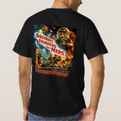 火星からのリス侵略者 Tシャツ (裏面)