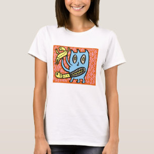 火星からの幸せなモンスター Tシャツ