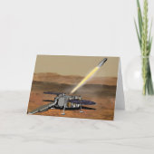 火星から立ち上げる火星車。 カード (正面)