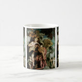 火星とヴィーナス統一されたバイラブ コーヒーマグカップ (中央)