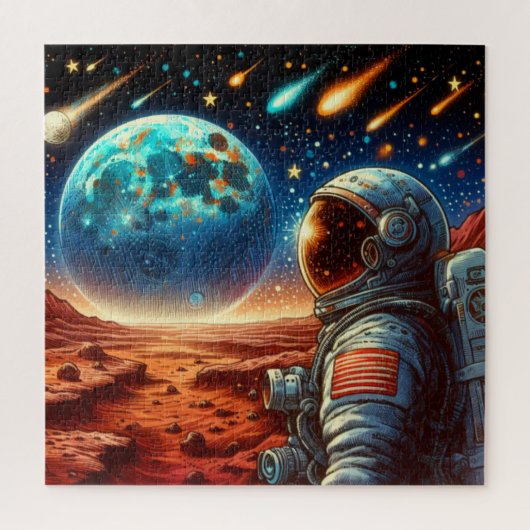 火星と星3 ジグソーパズル (縦)