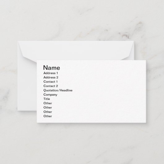 火星とMinerva 1771年間の戦い(cの油 ノートカード (正面)