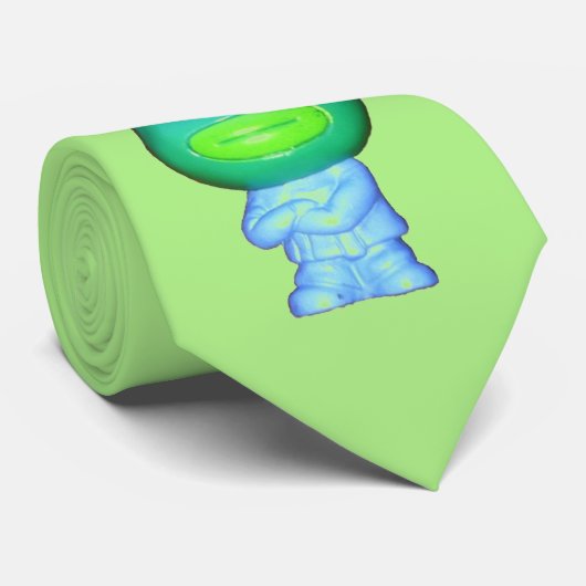 火星に素晴らしい緑の外国の切札を再度して下さい ネクタイ (ロール)