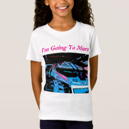 火星に行く Tシャツ