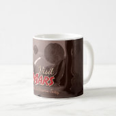 火星に行こう ビンテージ ポスター コーヒーマグカップ (正面右)
