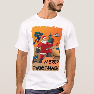 火星のクリスマス Tシャツ
