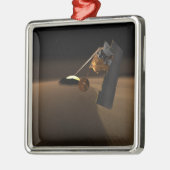 火星のコンセプト火山エミッション生命偵察 メタルオーナメント (左)