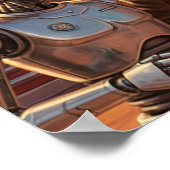 火星のピットストップ - 1950年代の未来 ポスター (角)