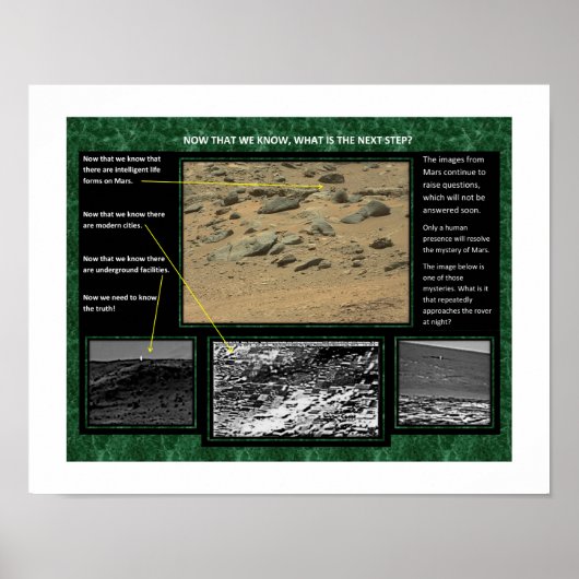 火星のマスクなし ポスター (正面)