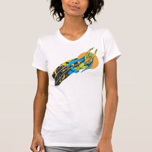 火星のマンハンターが飛ぶ Tシャツ