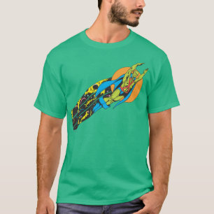 火星のマンハンターが飛ぶ Tシャツ